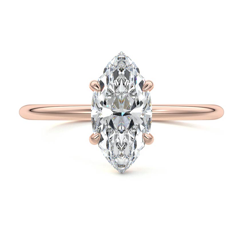 MQ SOLITAIRE RING
