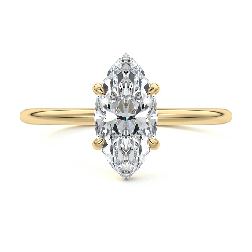 MQ SOLITAIRE RING