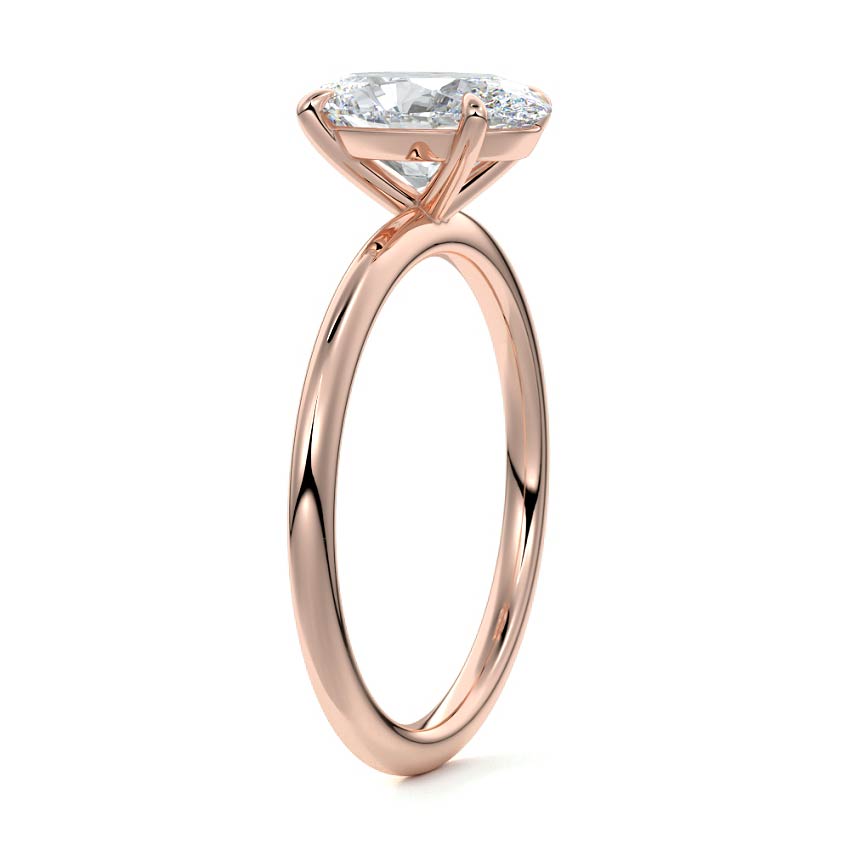 OVAL SOLITAIRE RING