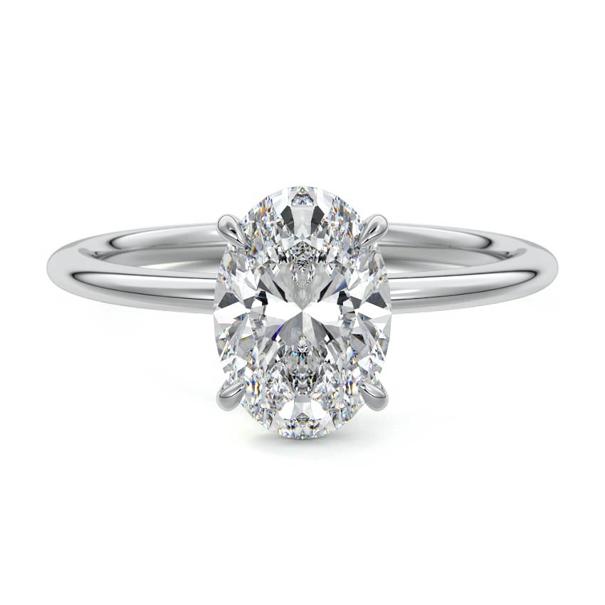 OVAL SOLITAIRE RING