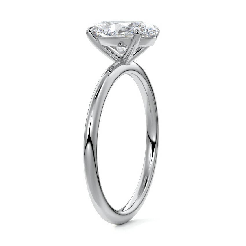 OVAL SOLITAIRE RING