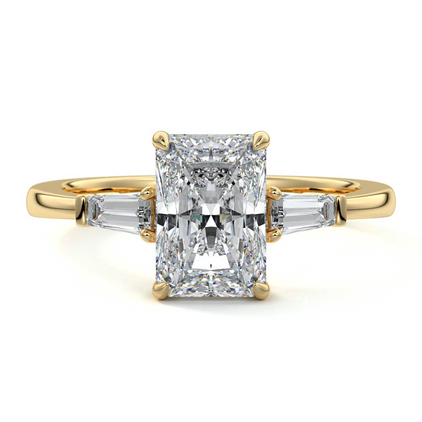 RAD/TB 3 STONES RING