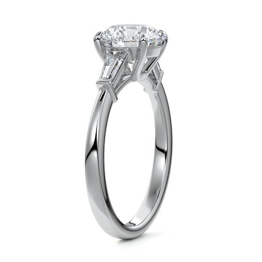 RD/TB 3 STONES RING