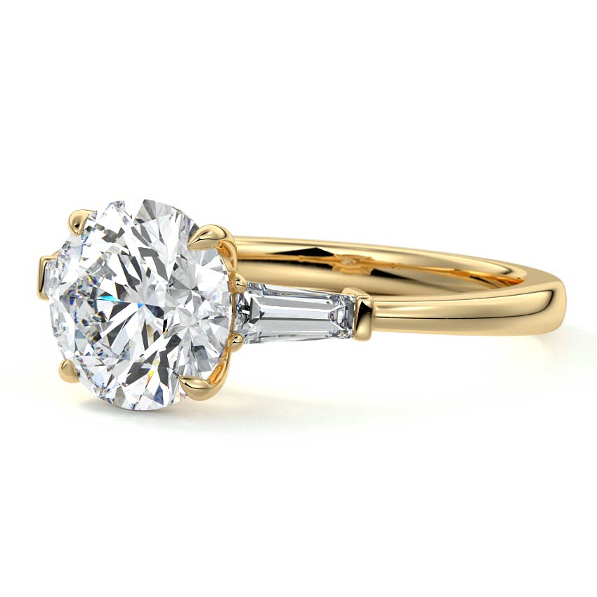 RD/TB 3 STONES RING