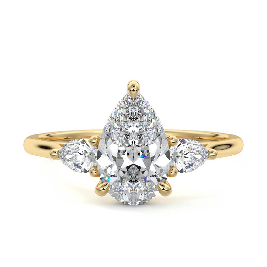 PS/PS 3 STONES RING