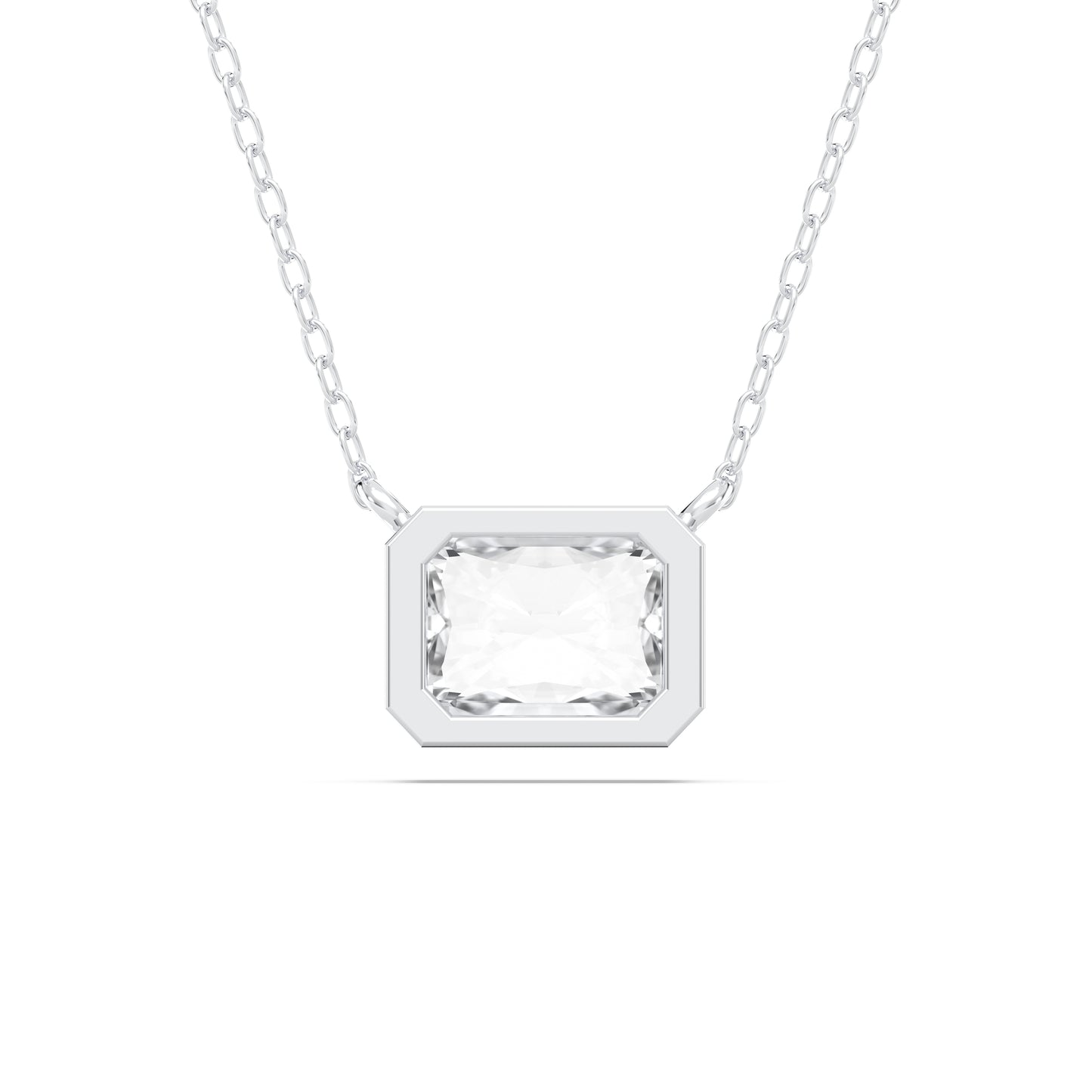 RADIANT BEZEL SOLITAIRE PENDENT