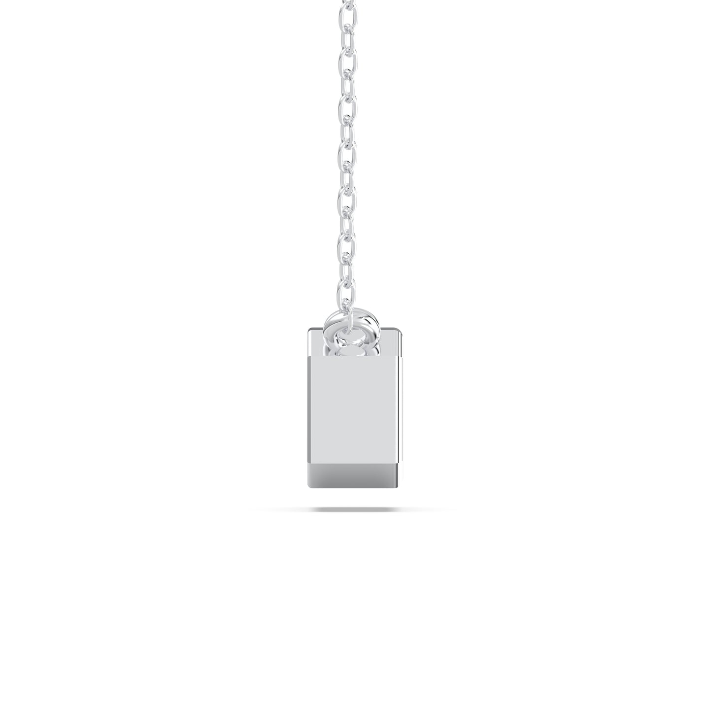 RADIANT BEZEL SOLITAIRE PENDENT