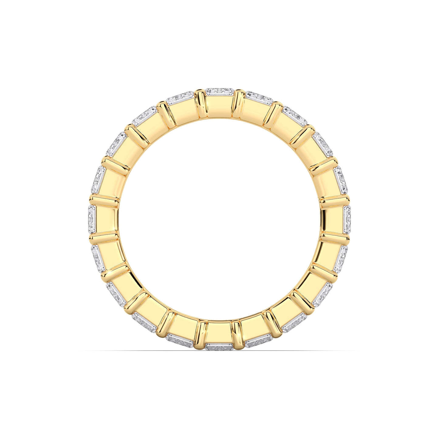 EMERALD ETERNITY RING