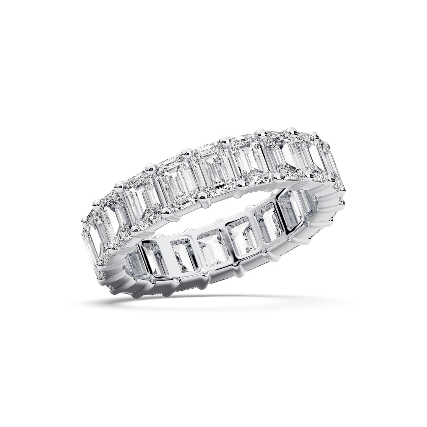 EMERALD ETERNITY RING