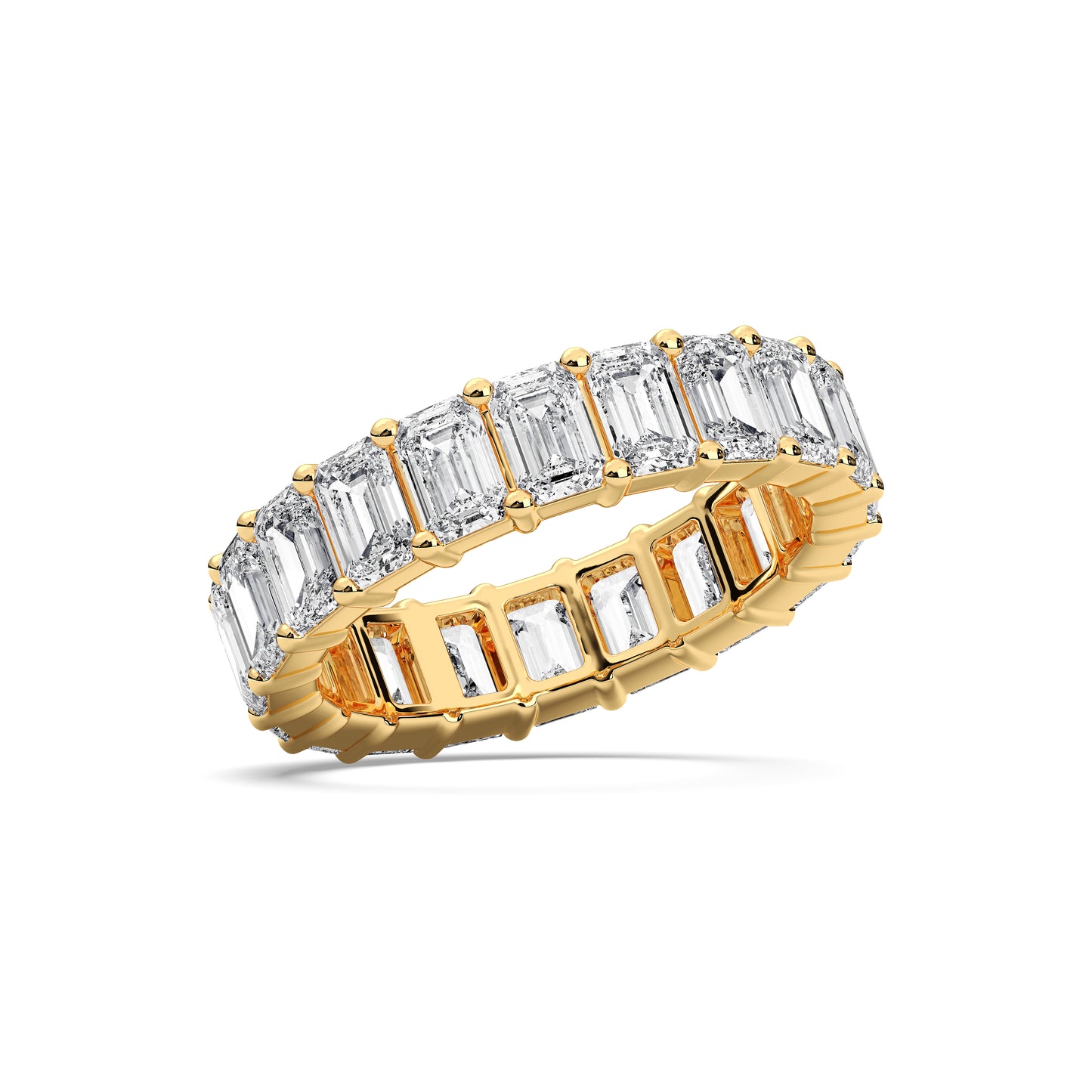 EMERALD ETERNITY RING