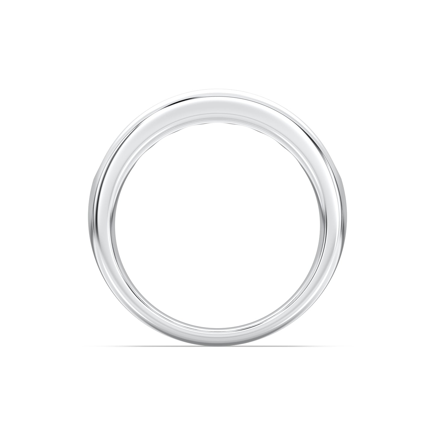 MENS 9STONE WEDDING BAND