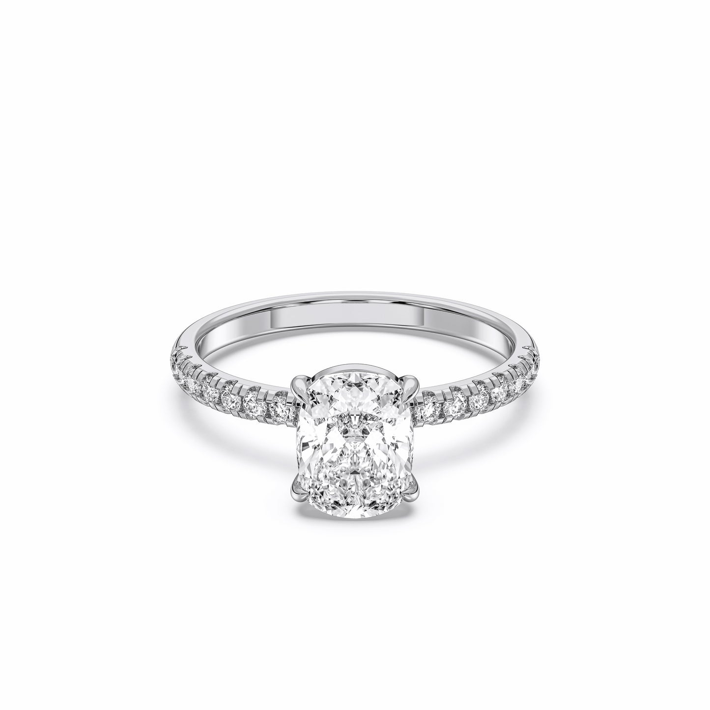 EL.CUCHION SIDESTONE RING