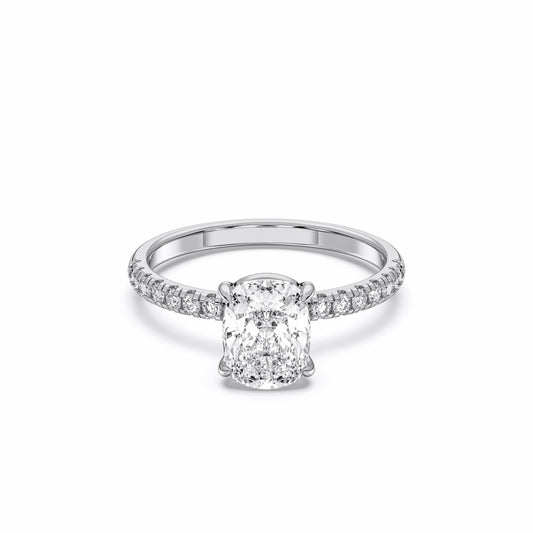 EL.CUCHION SIDESTONE RING