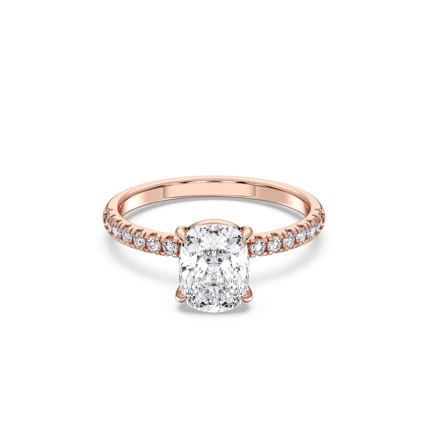 EL.CUCHION SIDESTONE RING