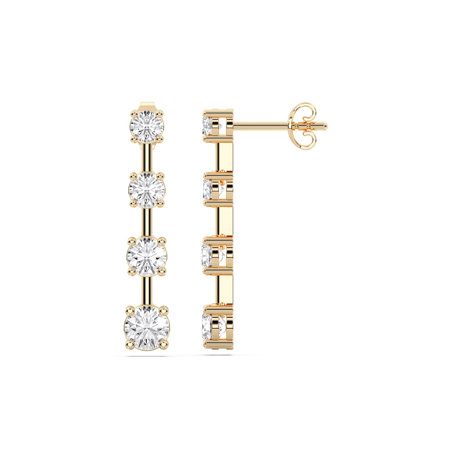 GRADUATING DROPS EARRINGS