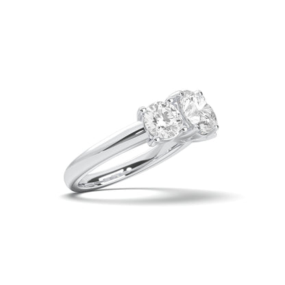 ROUND 3 STONES RING