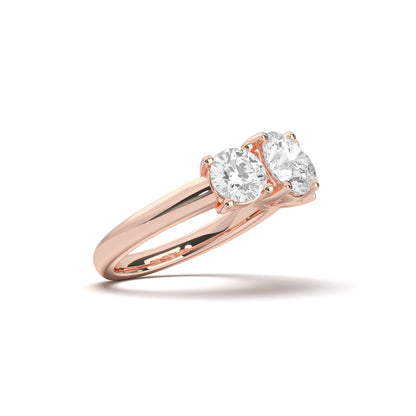 ROUND 3 STONES RING