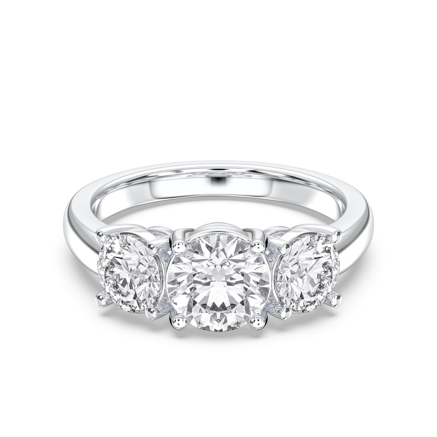 ROUND 3 STONES RING