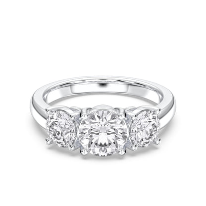 ROUND 3 STONES RING