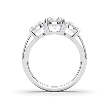 ROUND 3 STONES RING
