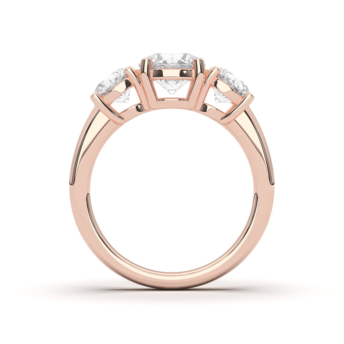 ROUND 3 STONES RING