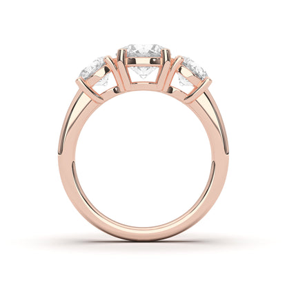 ROUND 3 STONES RING