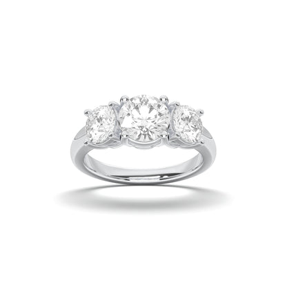 ROUND 3 STONES RING