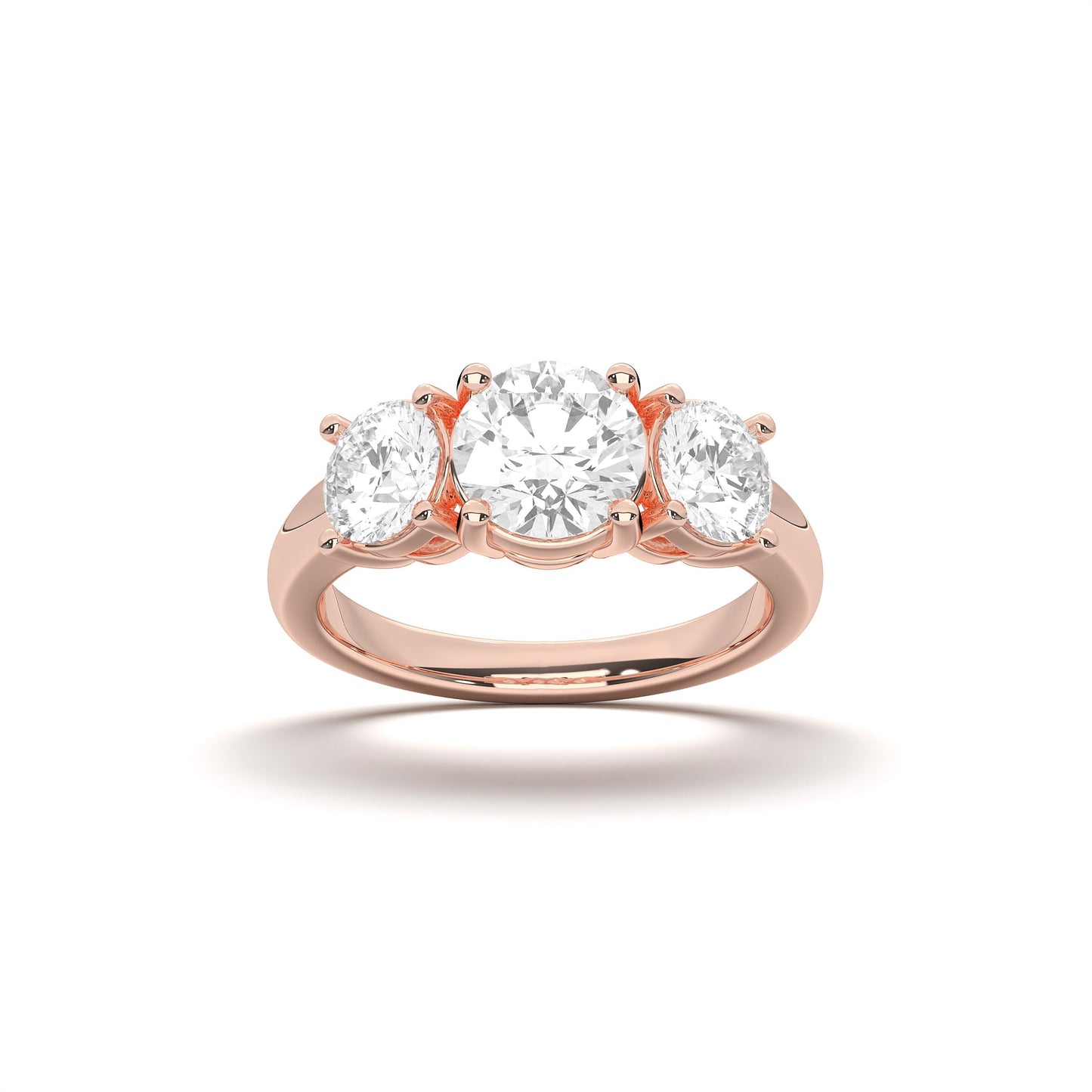ROUND 3 STONES RING
