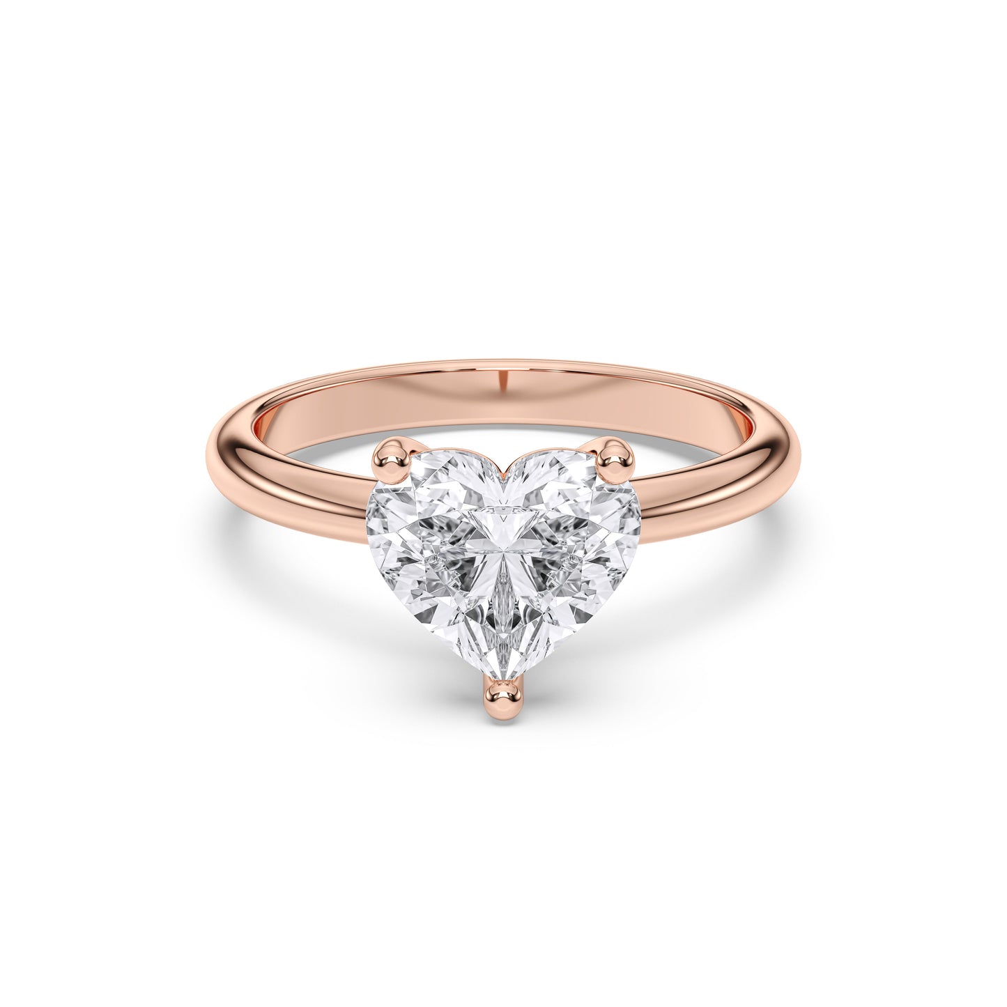 HEART SOLITAIRE RING