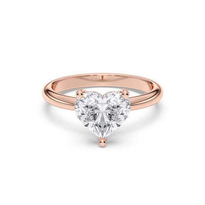 HEART SOLITAIRE RING