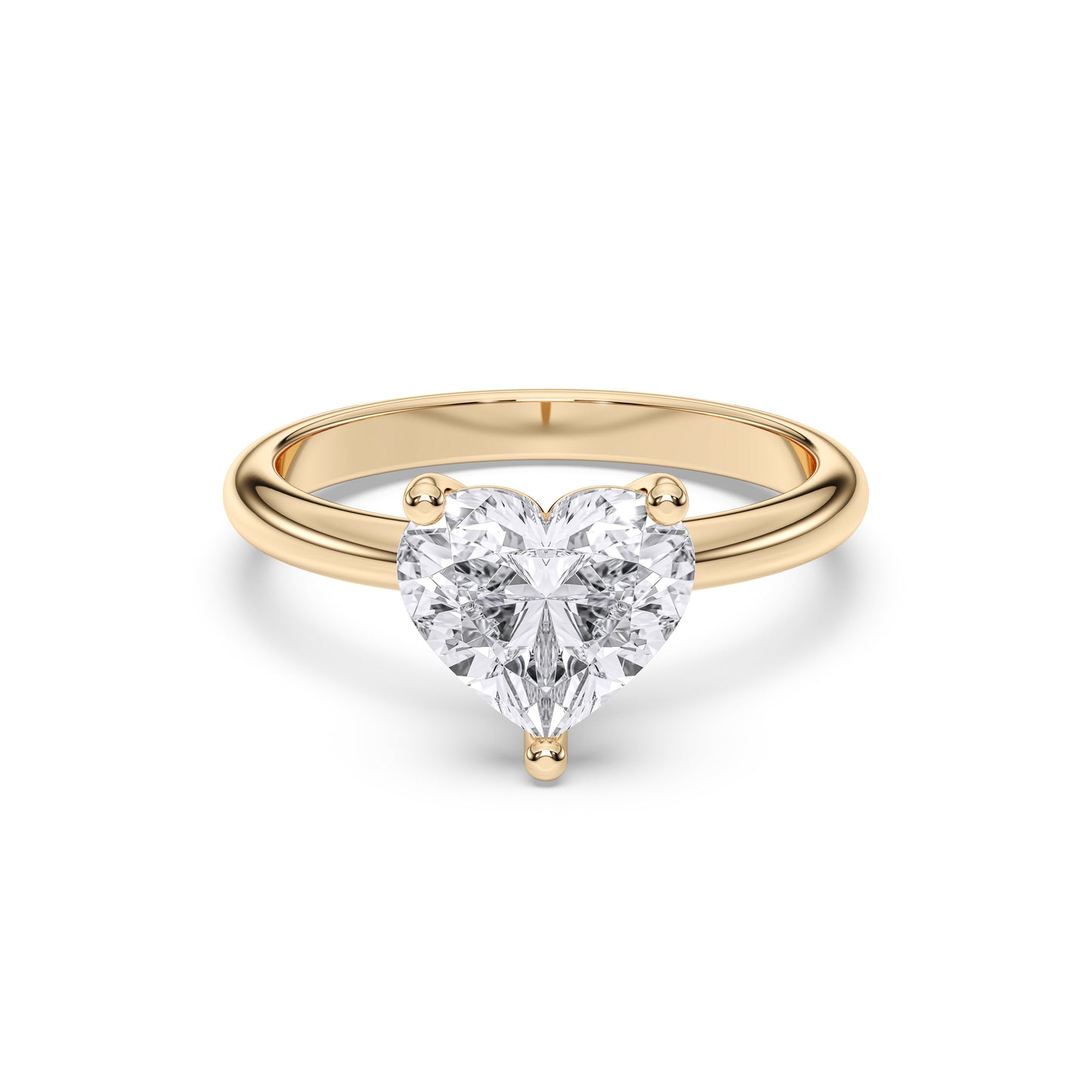 HEART SOLITAIRE RING