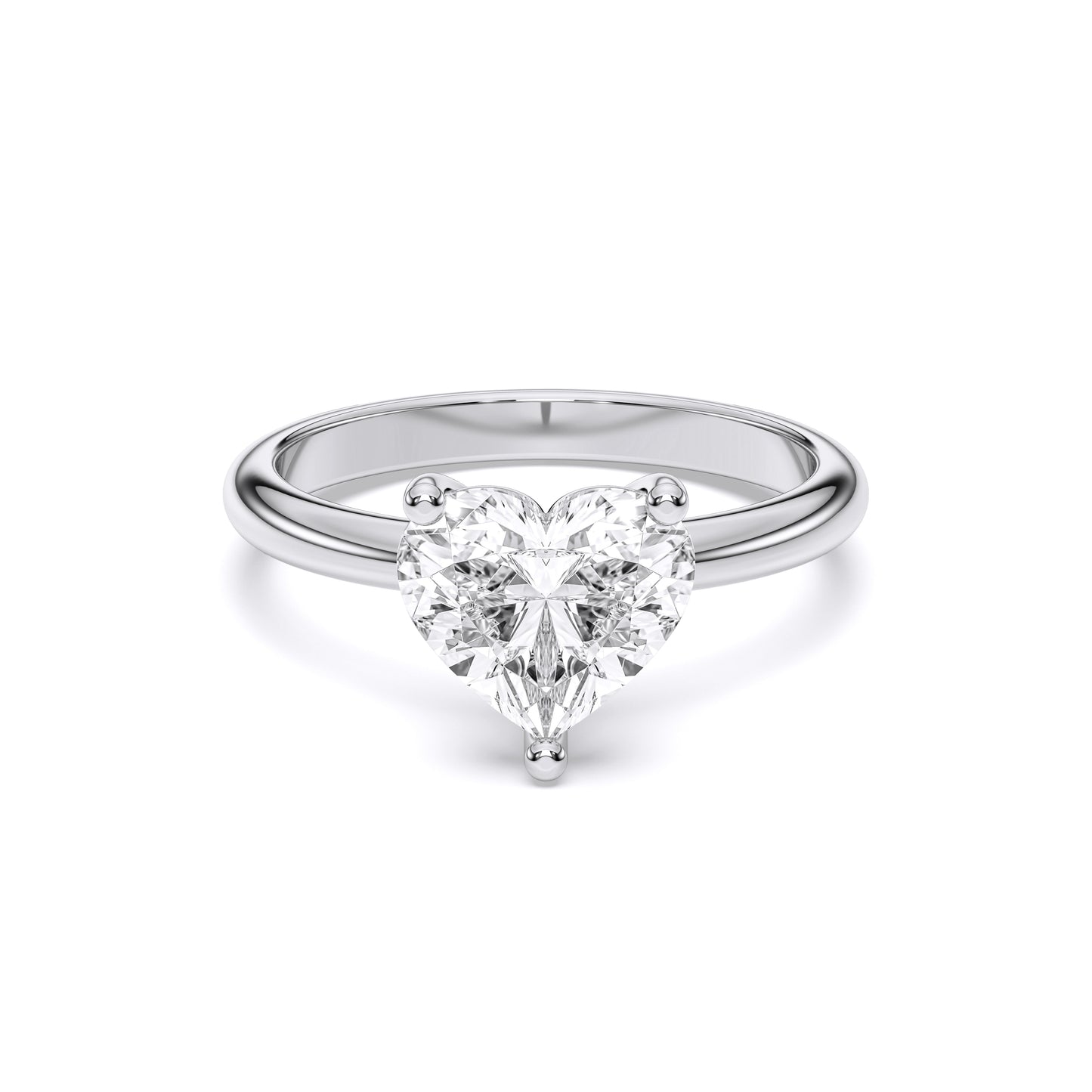 HEART SOLITAIRE RING