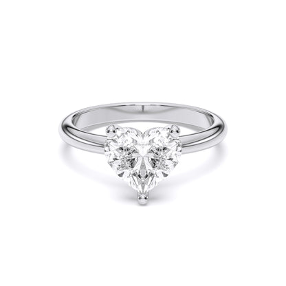 HEART SOLITAIRE RING