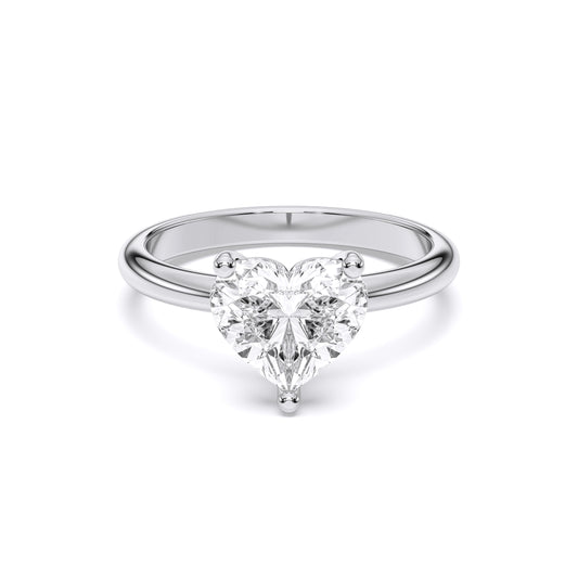 HEART SOLITAIRE RING