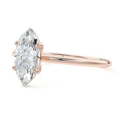MQ SOLITAIRE RING