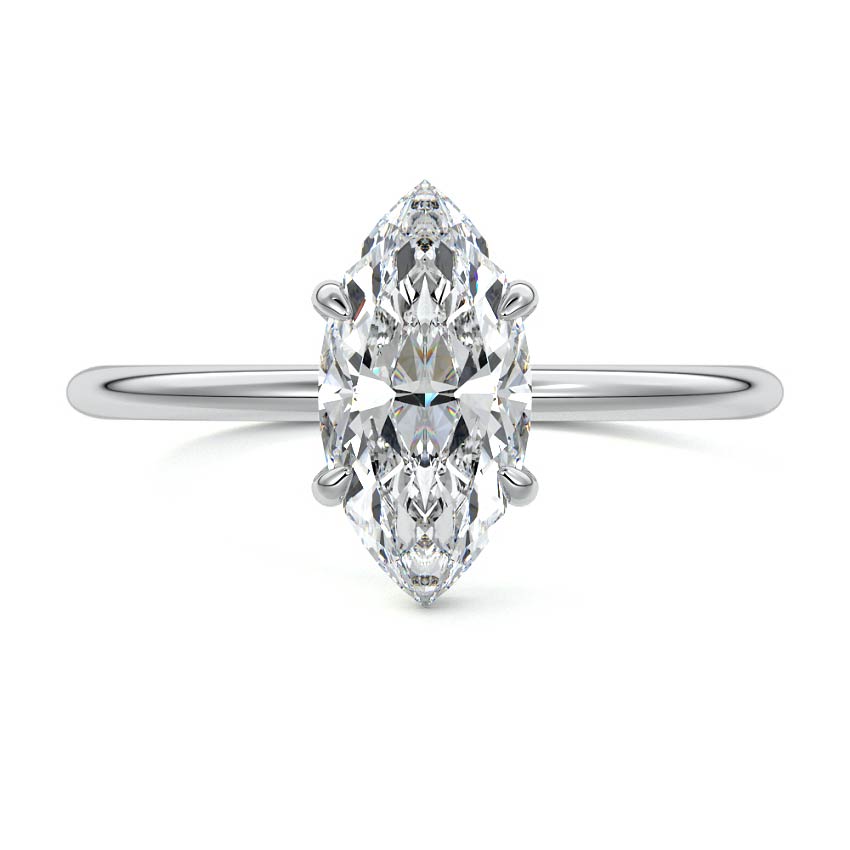 MQ SOLITAIRE RING