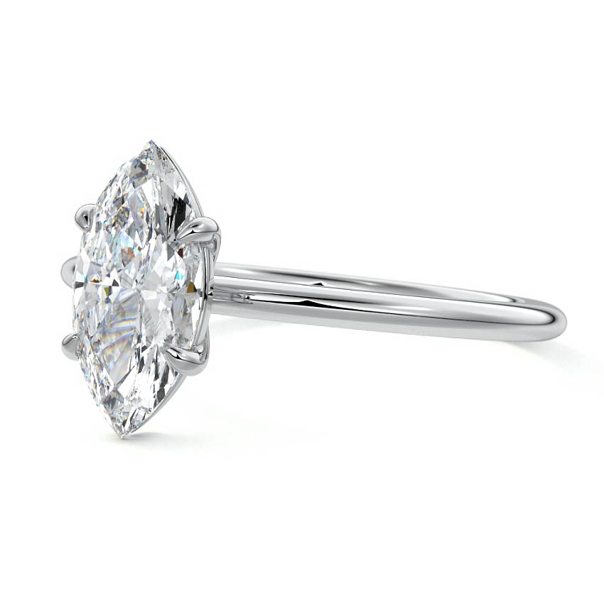 MQ SOLITAIRE RING