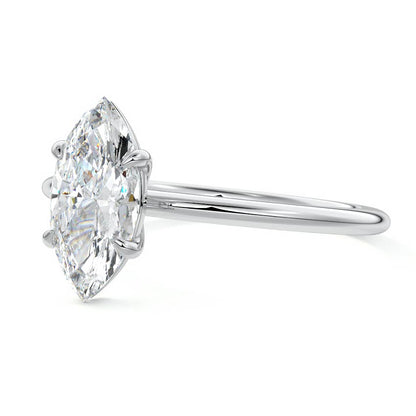 MQ SOLITAIRE RING