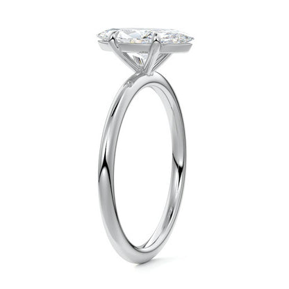 MQ SOLITAIRE RING