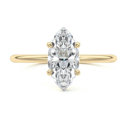 MQ SOLITAIRE RING