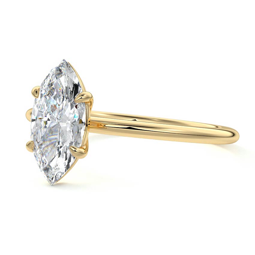 MQ SOLITAIRE RING