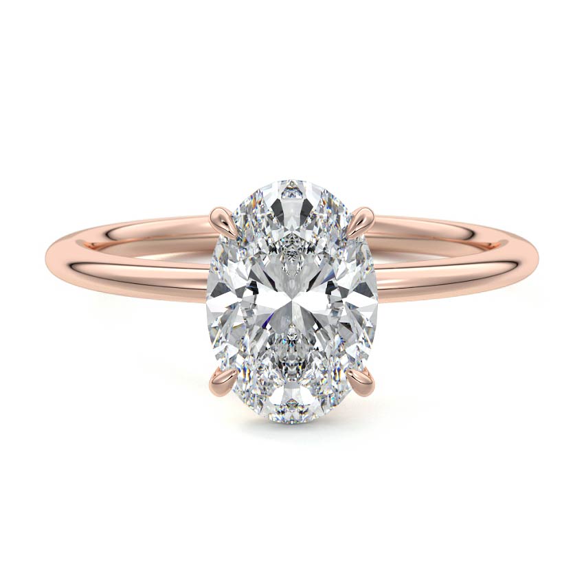 OVAL SOLITAIRE RING