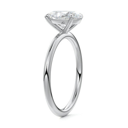 OVAL SOLITAIRE RING