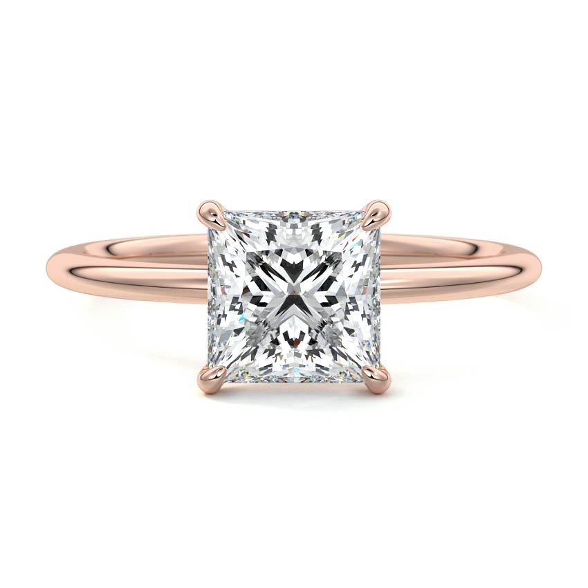 PRINCESS  SOLITAIRE RING