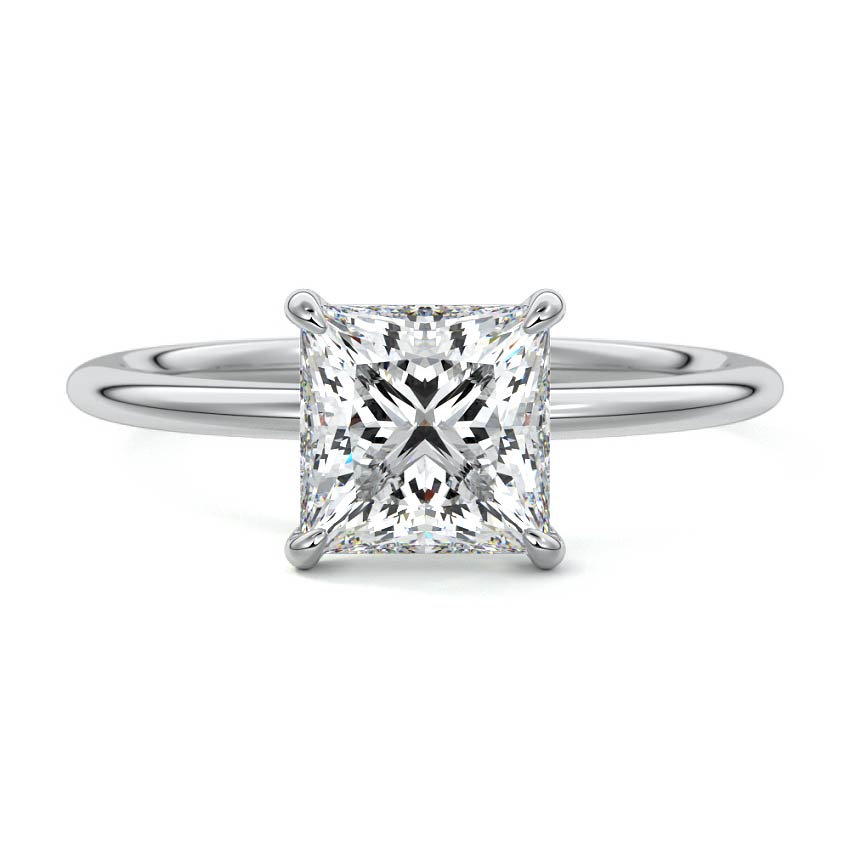 PRINCESS  SOLITAIRE RING