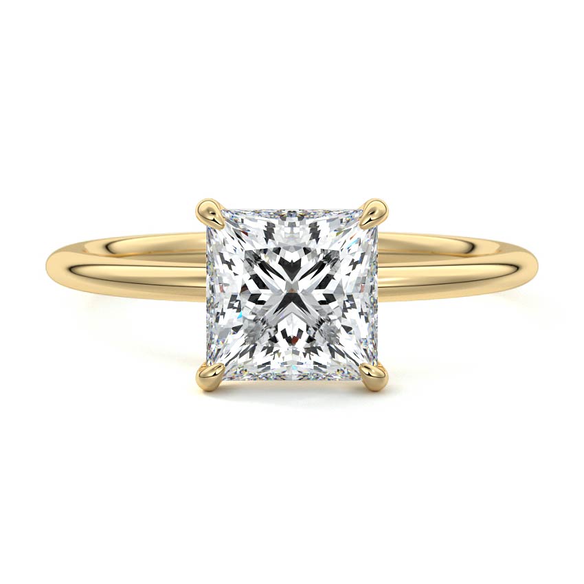 PRINCESS  SOLITAIRE RING