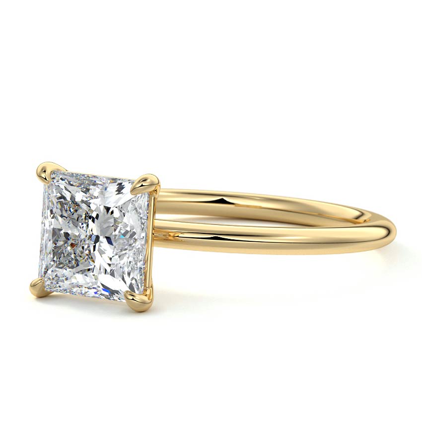 PRINCESS  SOLITAIRE RING