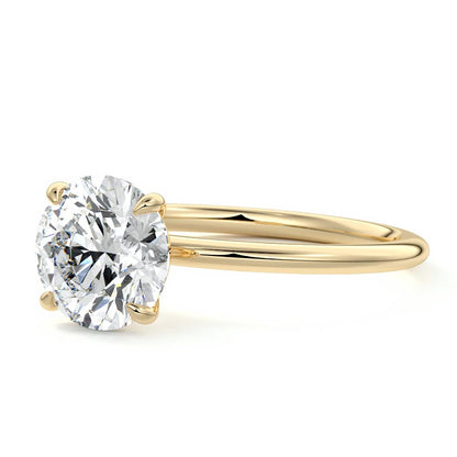 ROUND SOLITAIRE RING