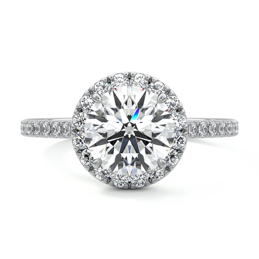 ROUND HALO RING