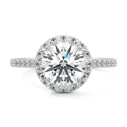 ROUND HALO RING
